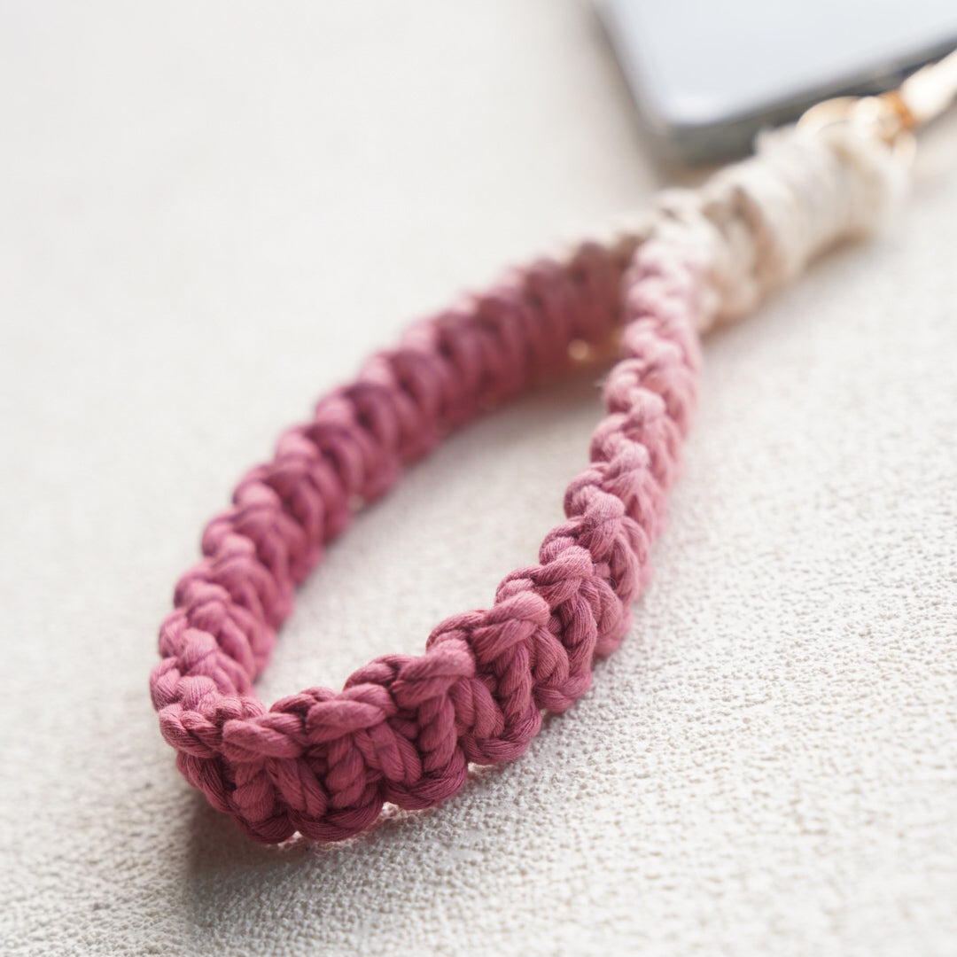 Macrame Wrist Phone Strap